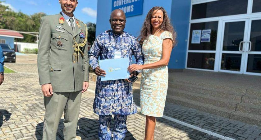 HUMANITARIAN ASSISTANCE IN WEST AFRICA CORE COURSE KAIPTC ACCRA GHANA.